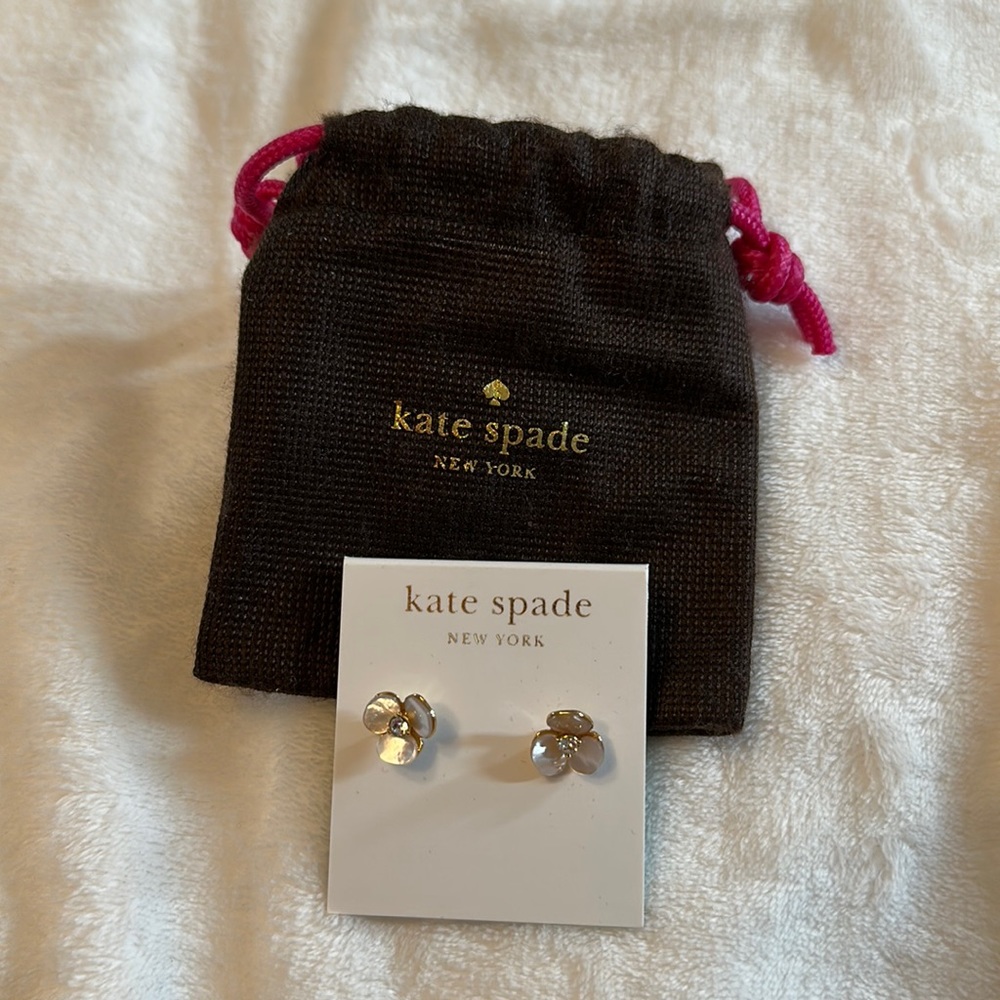 Kate Spade Flower Stud Earrings